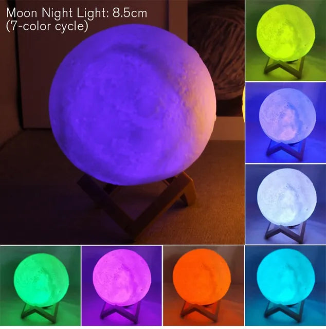 Starry Moonbeam Nightlight