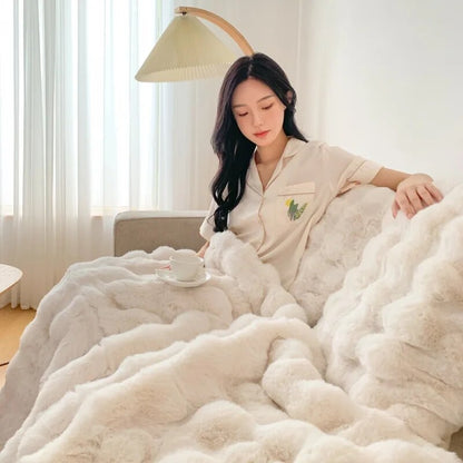 CozyShell Turtle Velvet Blanket
