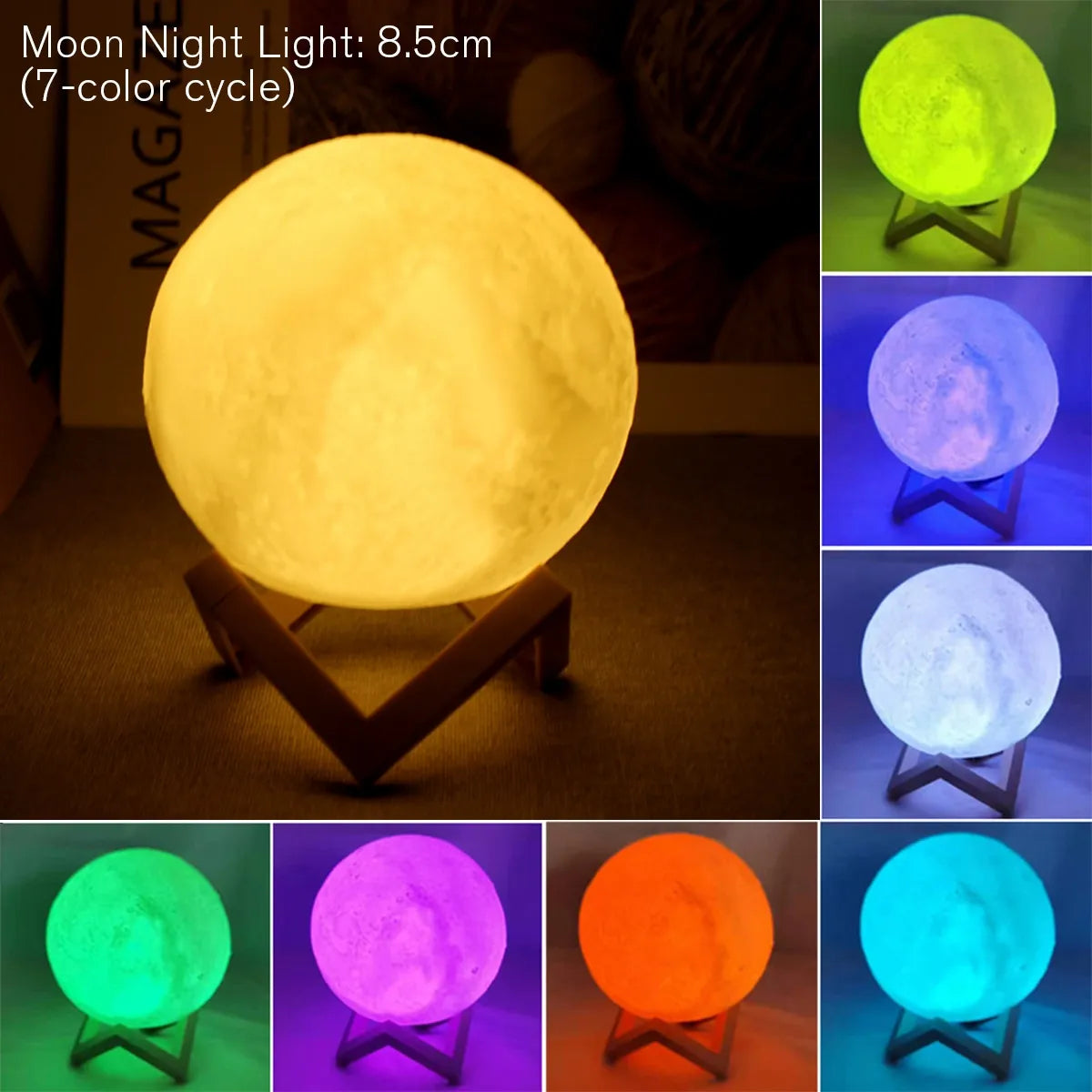 Starry Moonbeam Nightlight